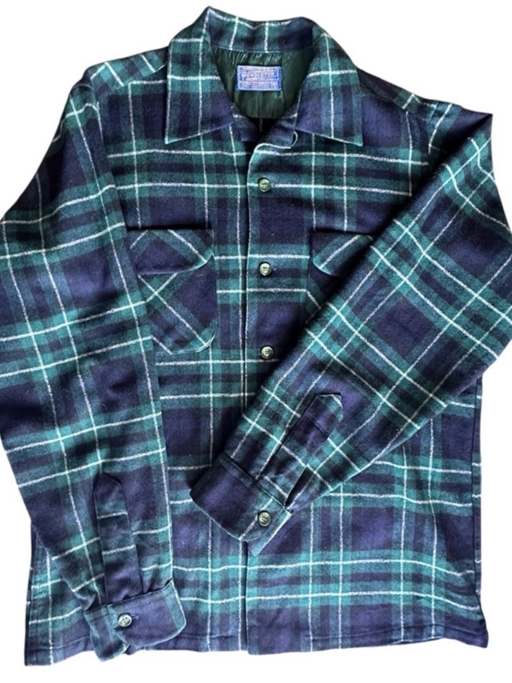 Pendleton Plaid Button Down Shirt